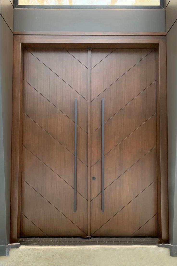 Blinder une porte double vantaux 