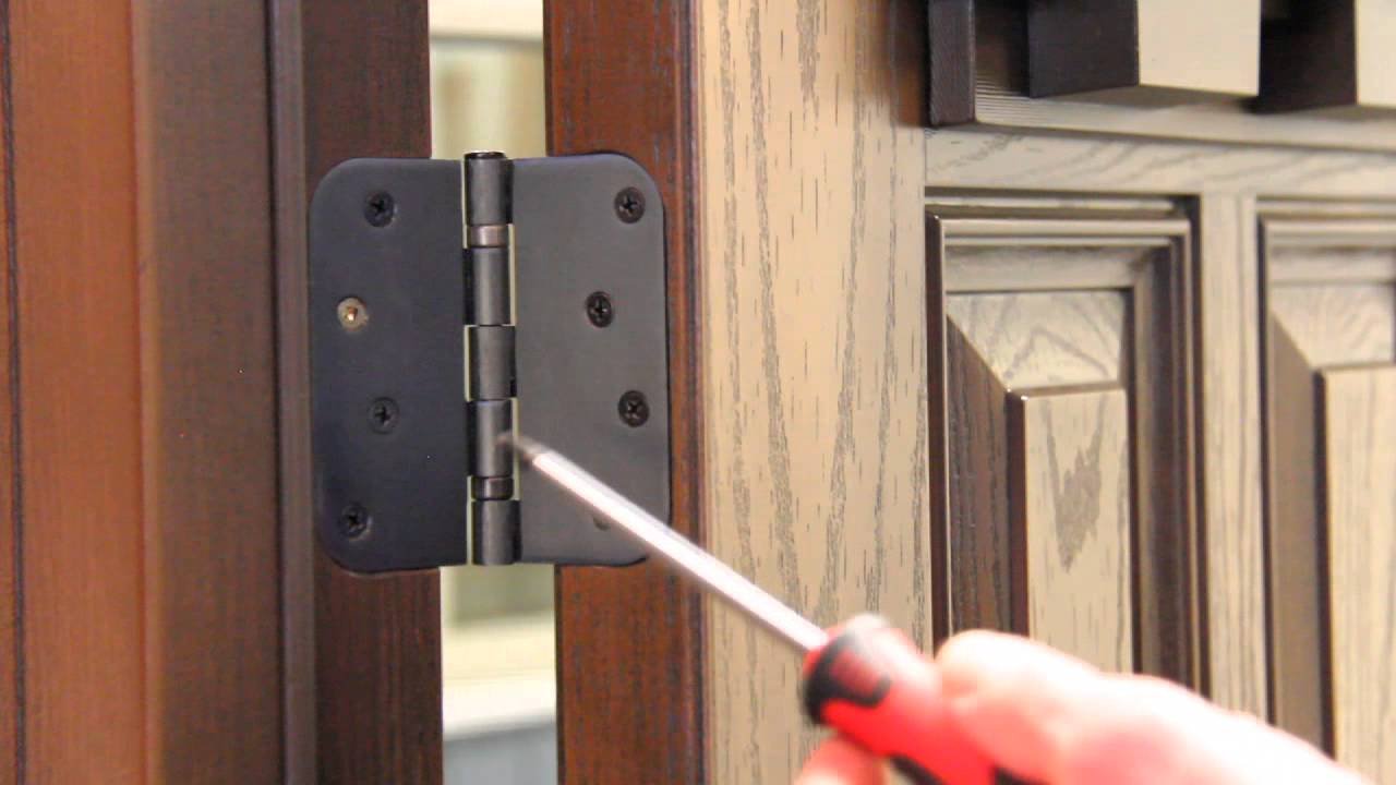 Système anti-dégondage de porte 