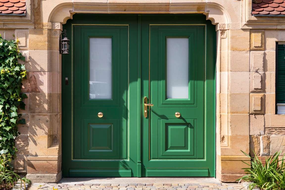 Quand opter pour une porte d’entrée à 2 vantaux 