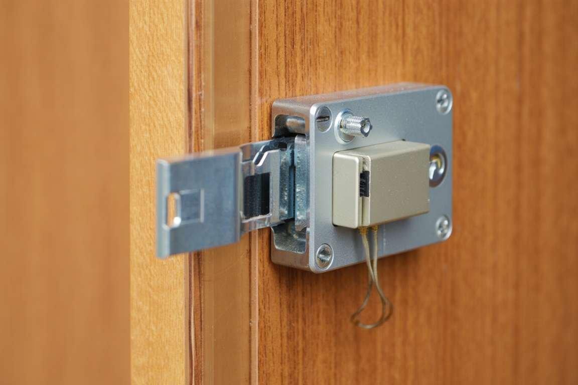 Installer une gâche électrique de porte