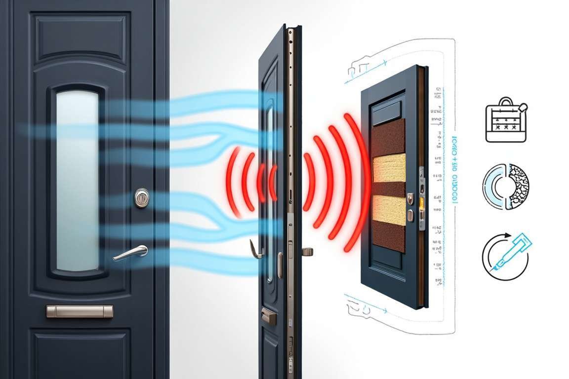 Comment savoir si une porte d'entrée est bien isolante 