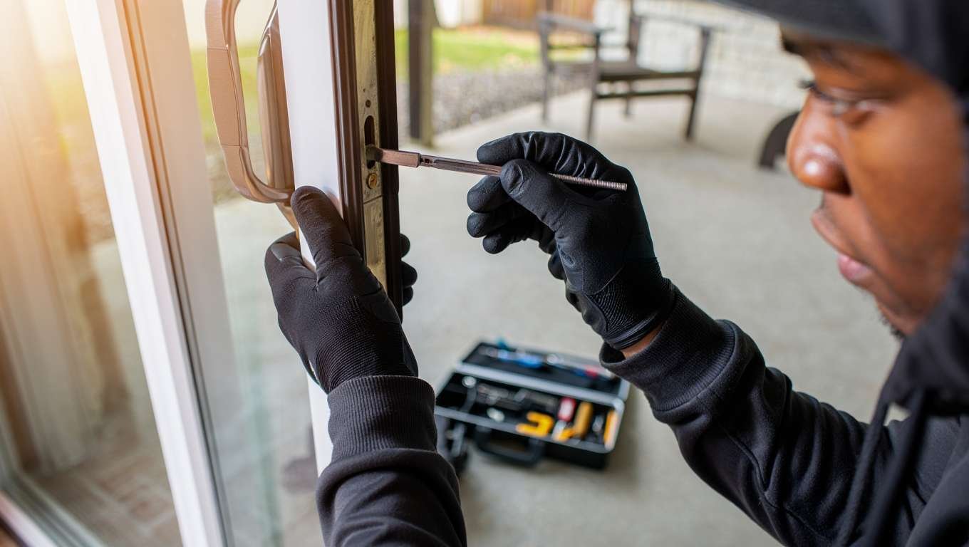 Comment ouvrir une porte-fenêtre avec une serrure cassée 