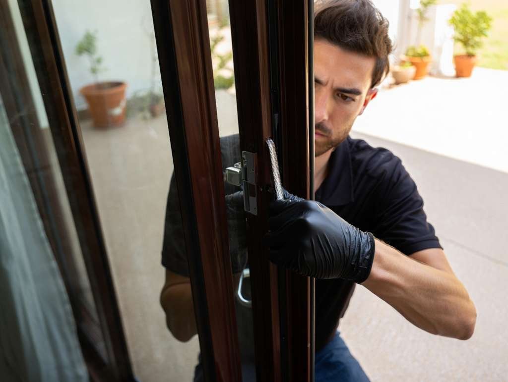 Comment ouvrir une porte-fenêtre avec une serrure cassée 