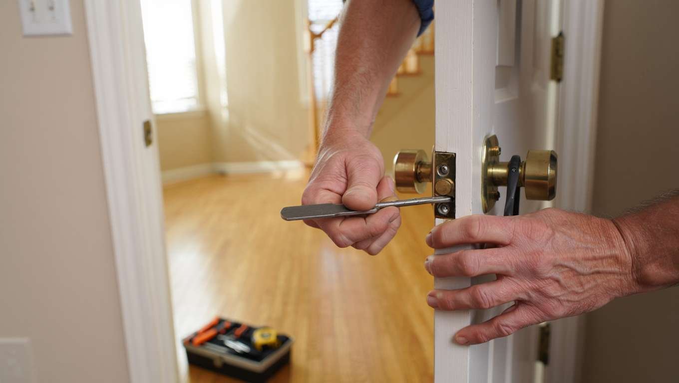 Comment ouvrir une clenche de porte 