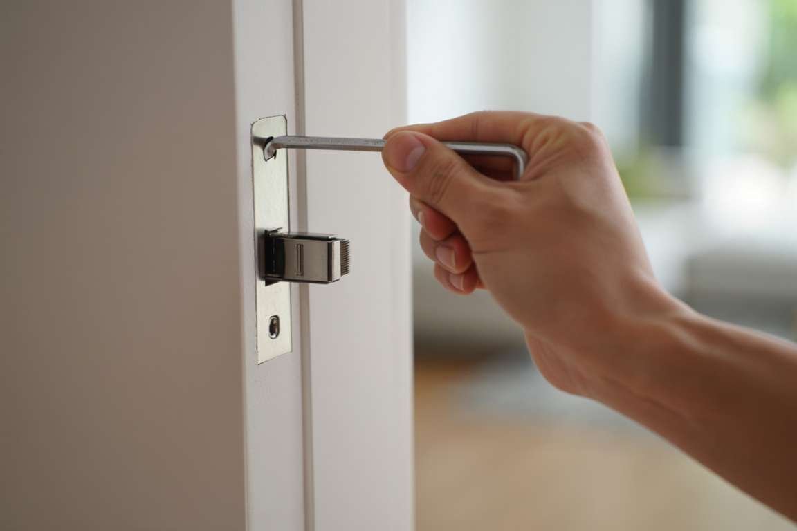 Comment régler paumelles de porte, charnières et gonds