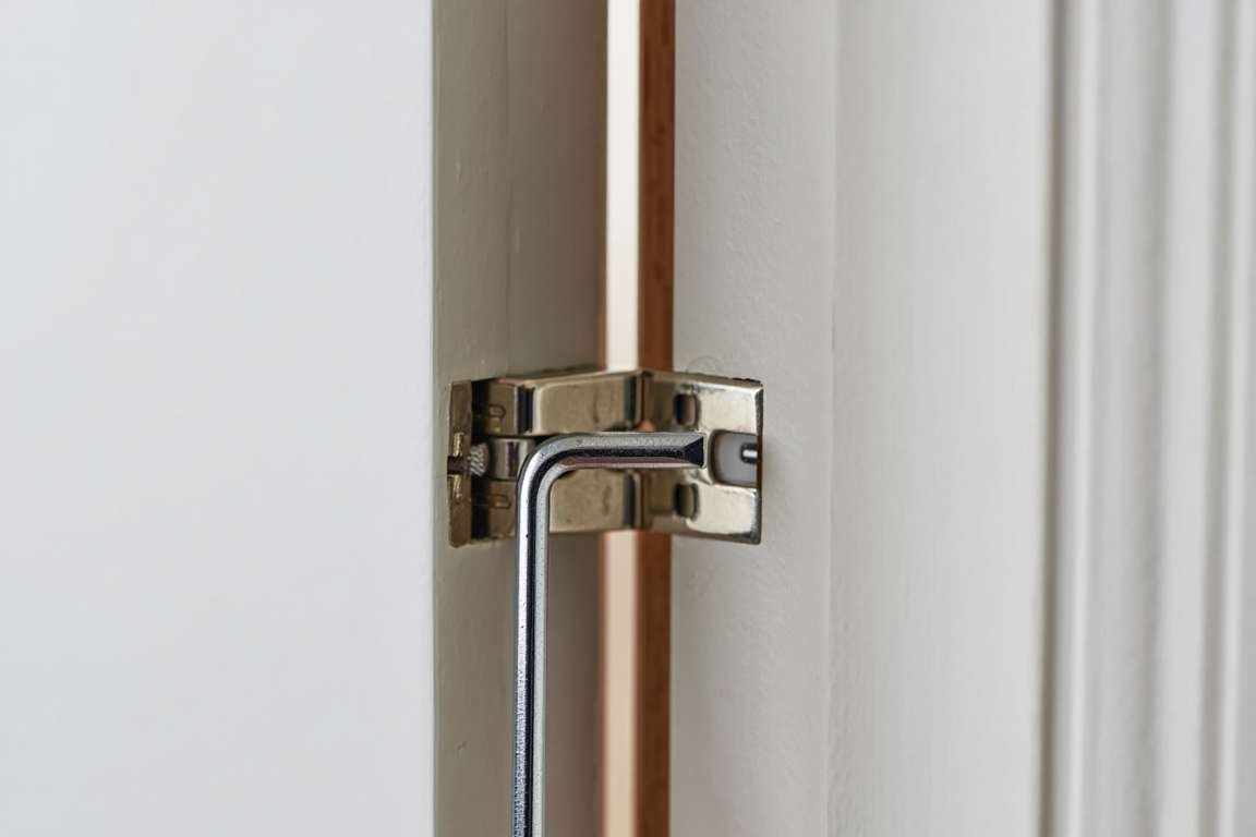 Comment régler paumelles de porte, charnières et gonds