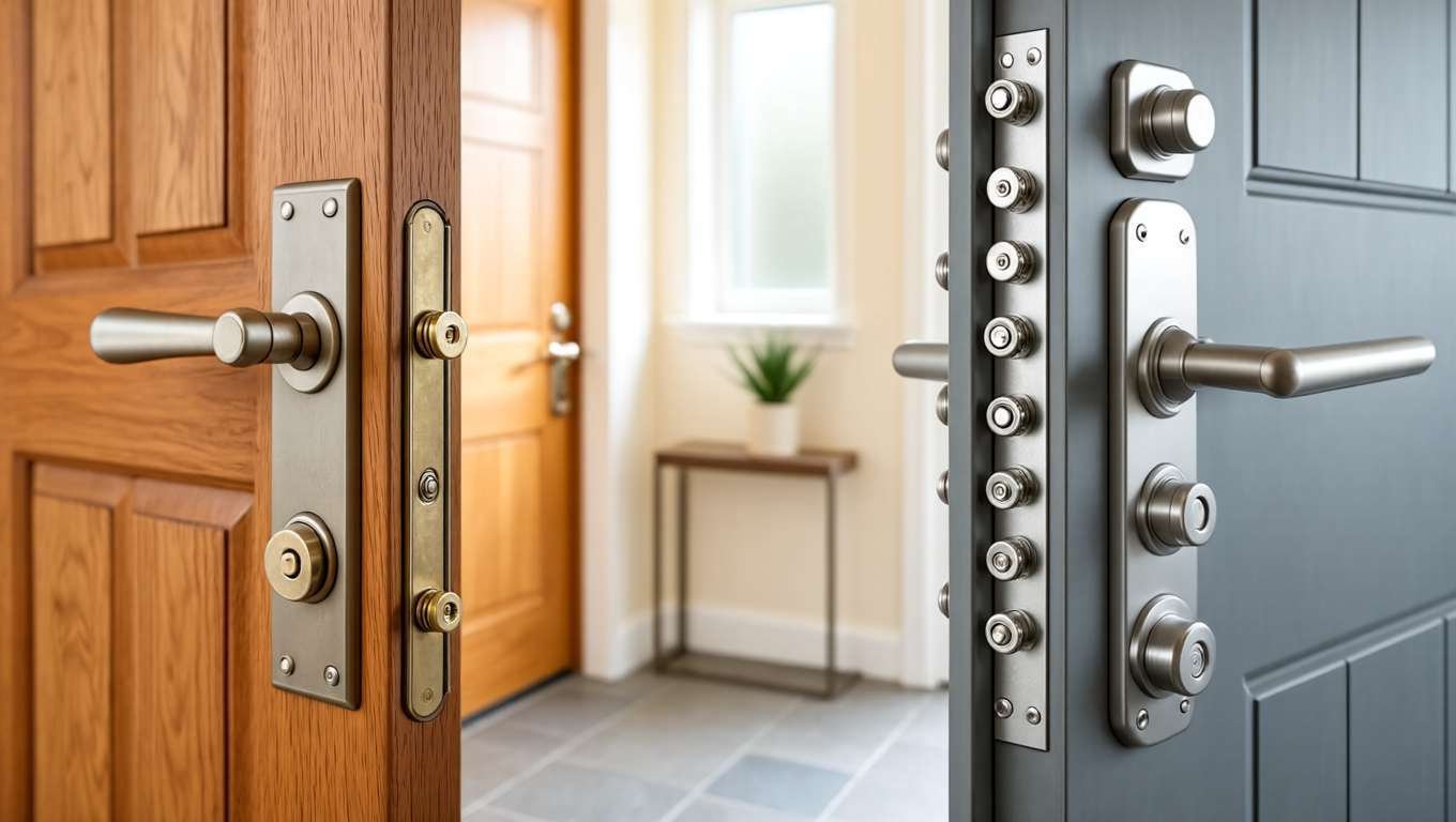 Serrure multipoints vs serrure simple