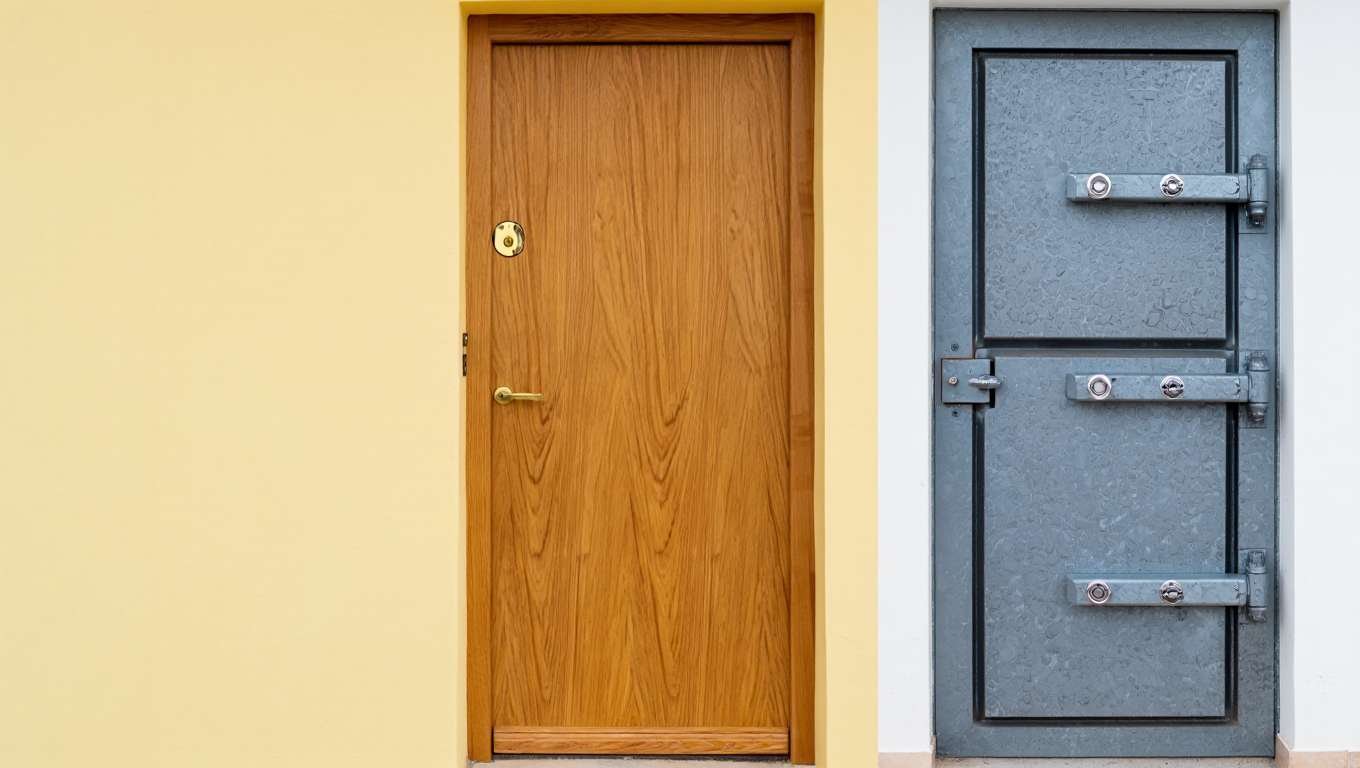 Porte blindée vs porte standard : quelle différence de sécurité