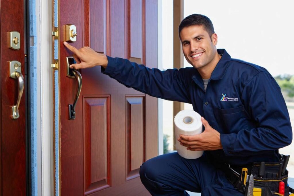 Comment savoir si une porte d'entrée est bien isolante