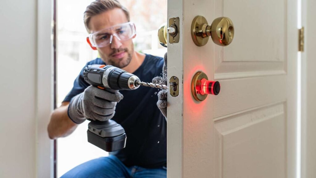 Comment ouvrir une serrure avec une perceuse