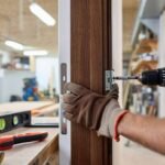 Comment installer des paumelles sur une porte